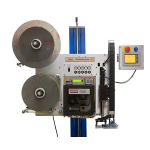 máquina de impresión-colocación de etiquetas de transferencia térmica / multicolor / para papel / automática