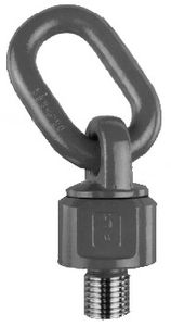 anillo de elevación articulado / con giro de 360º / pivotante a 180º / de rosca