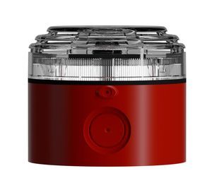 difusor sonoro con avisador luminoso de LED