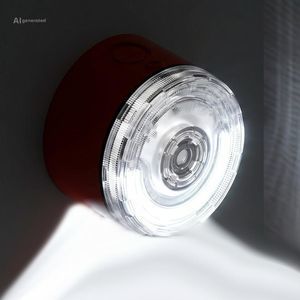difusor sonoro con avisador luminoso de LED