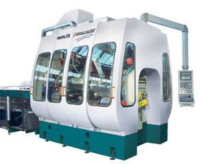 máquina transfer lineal / CNC / 5 posiciones / de perno