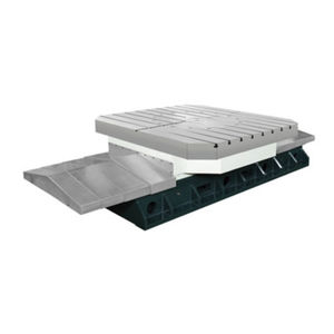 mesa rotativa accionada por motor 1