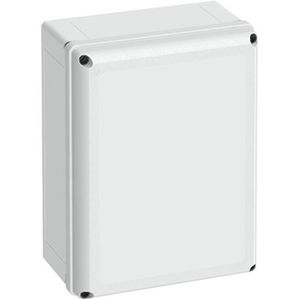 caja rectangular / de policarbonato / de fibra de vidrio / vacía
