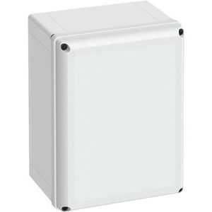 caja de pared / rectangular / de policarbonato / vacía