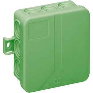 caja de conexiones de pared