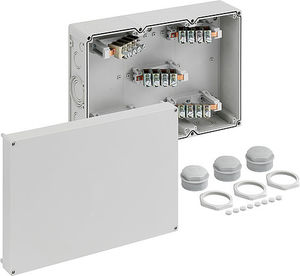 caja de conexiones de pared