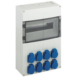 caja eléctrica para rack para distribución eléctrica 1