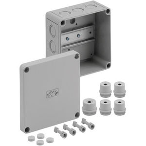 caja de pared / modular / de poliestireno / con tapa atornillada