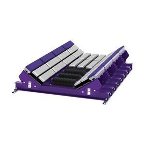 cama de impacto para estación de carga de cinta transportadora