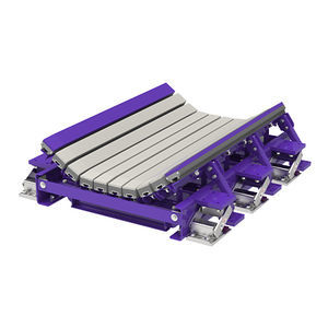 cama de impacto para estación de carga de cinta transportadora