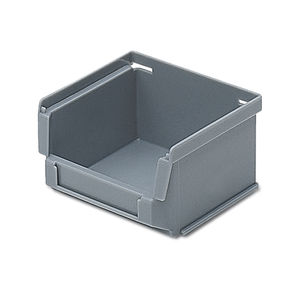 caja de almacenaje a la vista de plástico / para almacenamiento / apilable
