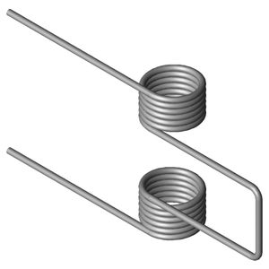 muelle de doble torsión