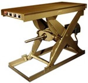 mesa elevadora de tijera