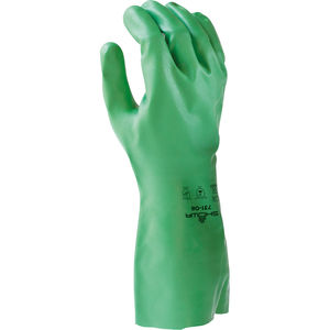 guantes de trabajo / de protección química / de nitrilo / para la industria del automóvil