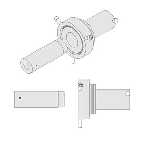 adaptador para microscopio