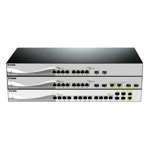 conmutador Ethernet Gigabit Ethernet / inteligente / 10 puertos / 12 puertos