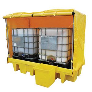 paleta de retención para contenedor IBC