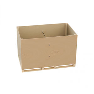 caja-palé de madera