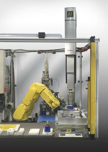 línea de soldadura por ultrasonidos / robotizada / para perfiles