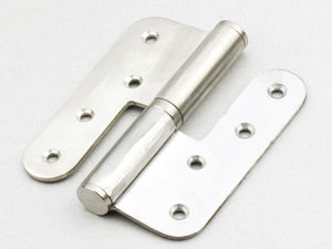 bisagra de acero inoxidable / de acero / de piano / para enroscar