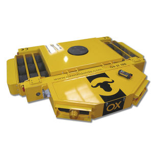 transportador autopropulsado eléctrico / de 3 ejes / para grandes cargas / hidráulico