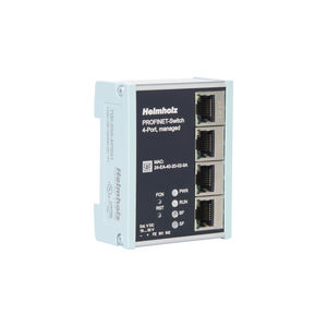 conmutador Ethernet administrable / 4 puertos / ProfiNet / en riel DIN