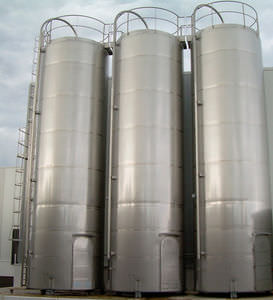 silo de pesaje / para productos a granel / de acero inoxidable