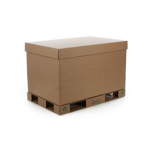 caja-palé de cartón