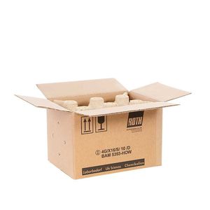 caja de embalaje de cartón ondulado