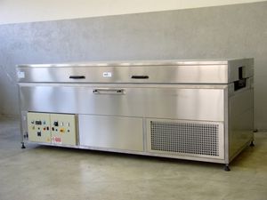 túnel de refrigeración para productos cosméticos