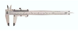 pie de rey Vernier / acero inoxidable
