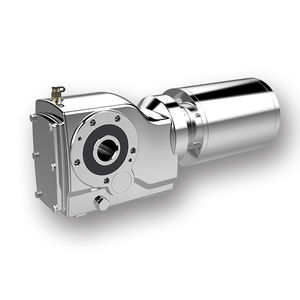 motorreductor de acero inoxidable / AC / de engranajes cónicos / de engranaje helicoidal