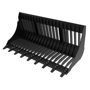cuchara frontal / para minicargadora / para minicargadora compacta / para retroexcavadora