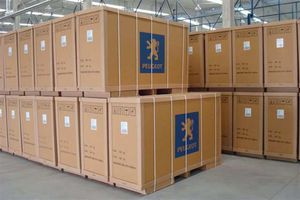 caja-palé de cartón