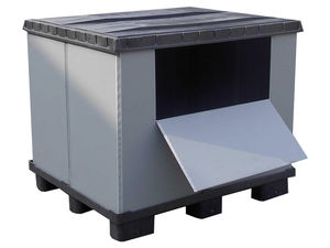 caja-palé de plástico