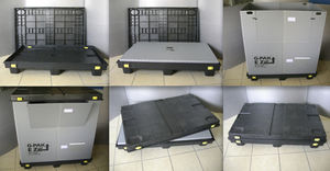 caja-palé de plástico