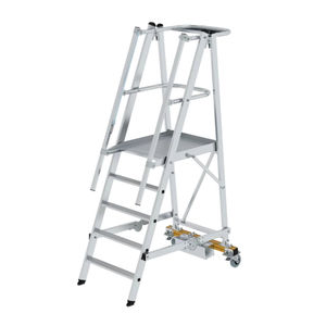 Escalera de tipo jaula - 050102 - Günzburger Steigtechnik - de aluminio