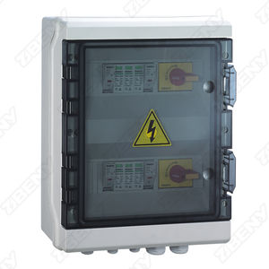 caja combinadora solar / de pared / rectangular / de PC