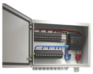 caja de pared / modular / combinadora solar