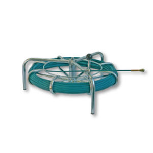 bobina para tendido de cables con rodillo de acero