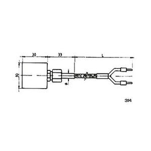 sonda de temperatura RTD 1