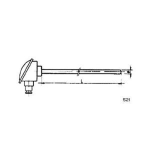 sonda de temperatura Pt100 1