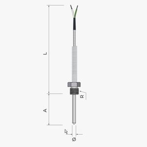 sonda de temperatura RTD