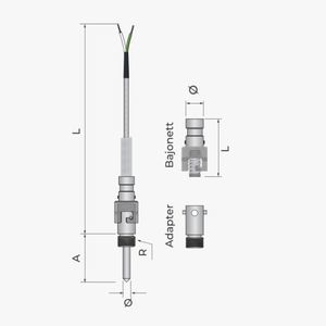 sonda de temperatura RTD