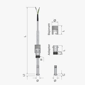 sonda de temperatura RTD