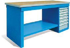 banco de trabajo de madera