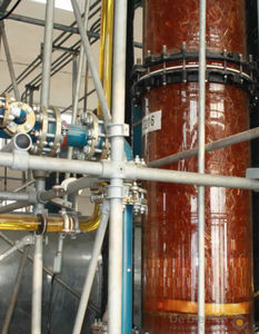 lavador de gases por vía húmeda
