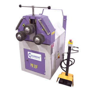 máquina curvadora hidráulica / de tubos / horizontal / con 3 rodillos motores