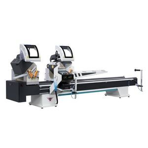tronzadora doble cabezal para PVC 1