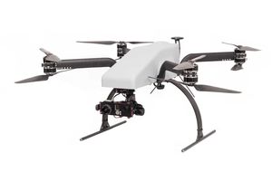 UAV octorrotor / para toma de imágenes aéreas